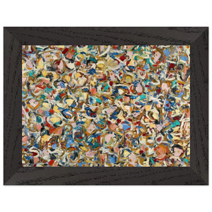 Lee Krasner  Noon Premium Wooden Framed Art Print / Poster
