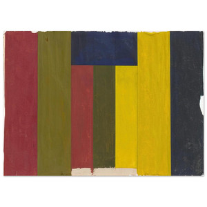 Brice Marden  Study II  1981 Fine Art Poster / Art Print