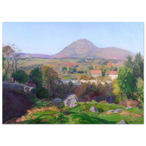 Armand Guillaumin  Landscape of Puy de Dome Fine Art Poster / Art Print