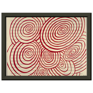 Louise Bourgeois  FUGUE 2003 Premium Metal Framed Art Print / Poster