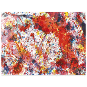 Sam Francis  And Pink Acrylic Print