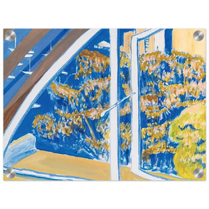 Brett Whiteley  The Window Lavender Bay  1980 Acrylic Print
