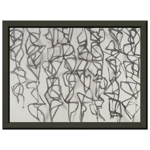 Brice Marden  Cold Mountain I Path  1989 Premium Metal Framed Art Print / Poster