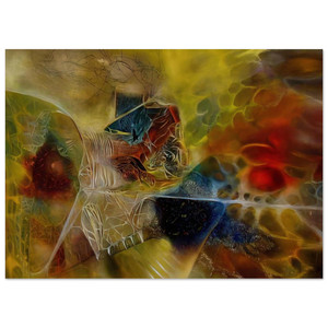 Jimmy Ernst  Biological Discovery  1944 Fine Art Poster / Art Print