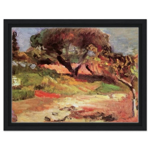 Henri Matisse  CORSICAN LANDSCAPE 1898 0 Framed Canvas