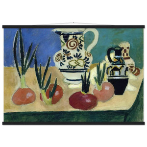 Henri Matisse  THE RED ONIONS 1906 Museum-Quality Matte Paper Poster with Hanger