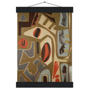 Will Barnet Creature 2008 Museum Matte Poster with Hanger