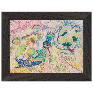 Henri Matisse Madame Matisse Olive Grove 1905 Art Print