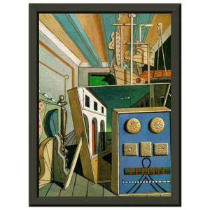 Giorgio de Chirico Metaphysical Interior with Biscuits 1916 Framed Print