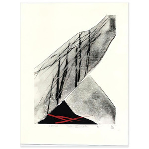 Toko Shinoda  Snow  1982 Aluminum Print
