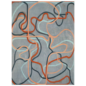 Brice Marden  Epitaph Painting 5  2001 Wood Print