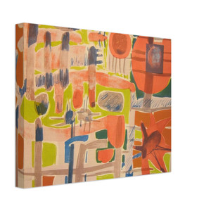 Will Barnet  Call It Winter  1957 United States Canvas