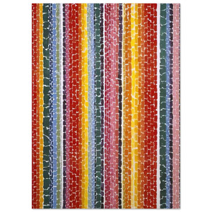 Alma Woodsey Thomas Earth Sermon Beauty Love and Peace 1971 Art Print