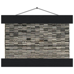 Anni Albers  OPEN LETTER 1958 Museum-Quality Matte Paper Poster with Hanger
