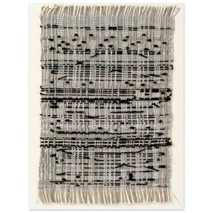 Anni Albers  HAIKU 1961 Aluminum Print