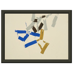 Charlotte Posenenske  Untitled  1962 N10 Premium Metal Framed Art Print / Poster