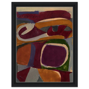 Will Barnet  Untitled  c1959 United States Framed Canvas