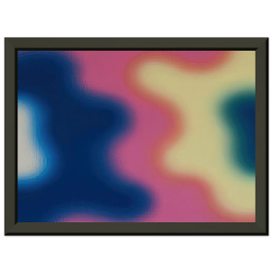 Wojciech Fangor  M14  1970 Premium Metal Framed Art Print / Poster