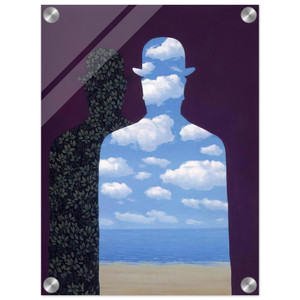 Rene Magritte  HIGH SOCIETY 1962 Acrylic Print