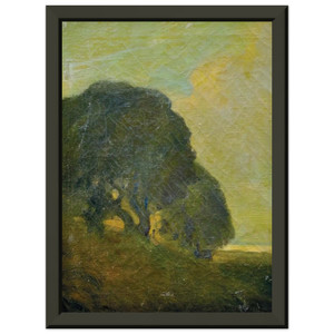 Xavier Martinez  Landscape  Tonalism Premium Metal Framed Art Print / Poster