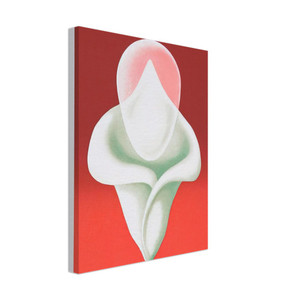 Clarence Holbrook Carter  Abstract Tulip  1979 Canvas