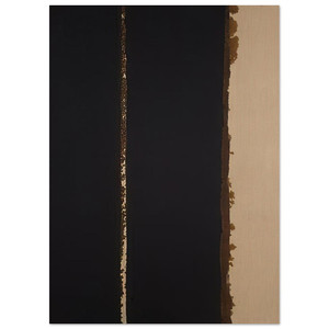 Yun Hyongkeun  Umber Blue  1991 Fine Art Poster / Art Print