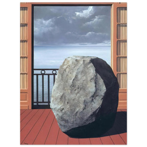 Rene Magritte  INVISIBLE WORLD 1954 Aluminum Print