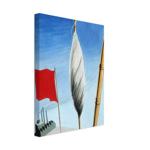 Rene Magritte Poster Project Textile Workers Belgium 1938 2 Canvas