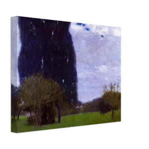 Gustav Klimt  THE TALL POPLAR TREES II Canvas