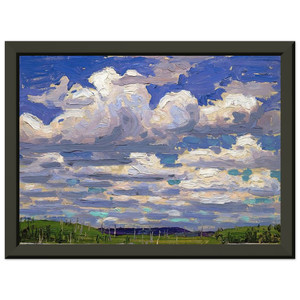 Tom Thomson  SUMMER DAY 1915 Premium Metal Framed Art Print / Poster