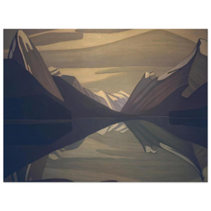Lawren Harris  Maligne Lake Jasper Park  1924 Aluminum Print