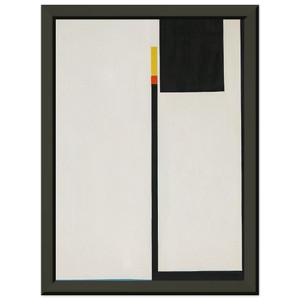 Bruno Munari  Untitled  1951 N3 Premium Metal Framed Art Print / Poster