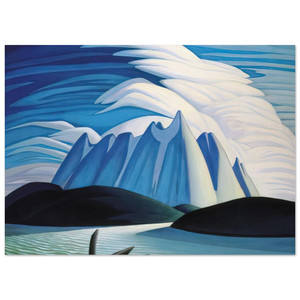 Lawren Harris  Lake and Mountains  1928 Fine Art Poster / Art Print