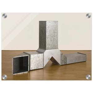 Charlotte Posenenske  Square Tubes Series D  1967 Acrylic Print