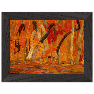 AY Jackson  Maple Woods Algoma  1920 Premium Wooden Framed Art Print / Poster