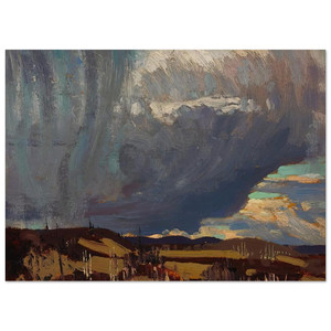 Tom Thomson  APPROACHING SNOWSTORM 1915 Fine Art Poster / Art Print