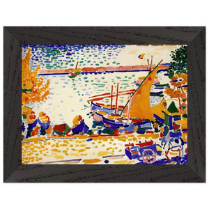 Andre Derain The Port Collioure 1905 Premium Framed Art Print Poster