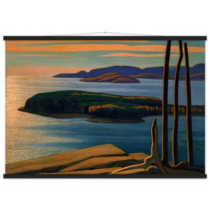 Lawren Harris Afternoon Sun Lake Superior 1924 Matte Poster with Hanger