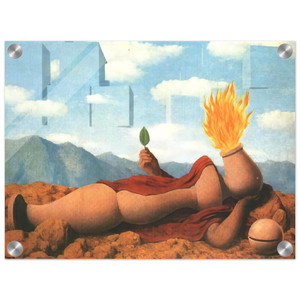 Rene Magritte  ELEMENTARY COSMOGONY 1949 Acrylic Print