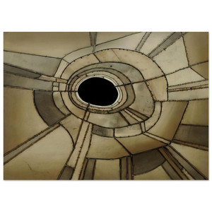 Lee Bontecou  UNTITLED 1959 N1 Fine Art Poster / Art Print