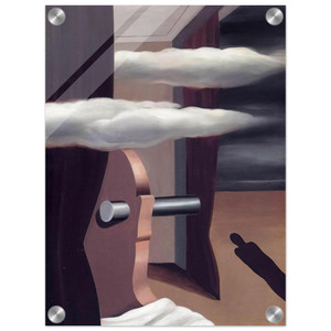 Rene Magritte  THE CATAPULT OF DESERT 1926 Acrylic Print