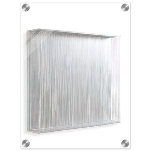 Jesus Rafael Soto  VIBRATION BLANCHE 1995 Acrylic Print