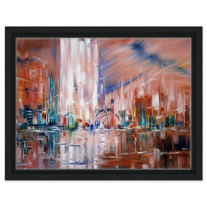 Konrad Zuse  Untitled  1978 N7 Framed Canvas