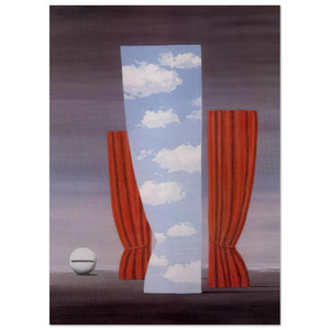 Rene Magritte  GIOCONDA 1964 Fine Art Poster / Art Print