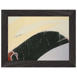 Norman Bluhm  Acheron  1971 Premium Wooden Framed Art Print / Poster