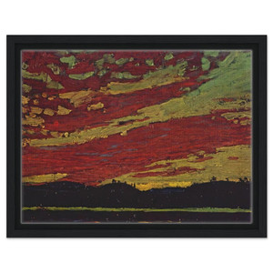 Tom Thomson  SUNSET 1915 Framed Canvas