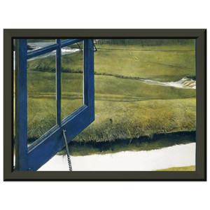 Andrew Wyeth  LOVE IN THE AFTERNOON Premium Metal Framed Art Print / Poster