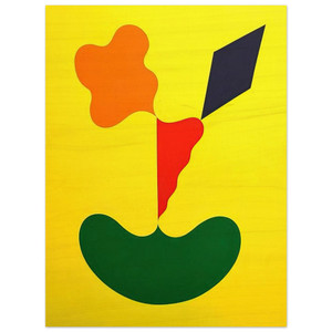 Jeremy Moon  Cypher  1963 Wood Print