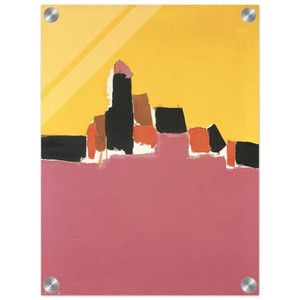 Nicolas de Stael  Syracuse  Lyrical Abstraction Acrylic Print