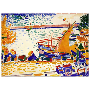 Andre Derain  THE PORT OF COLLIOURE 1905 1 Fine Art Poster / Art Print